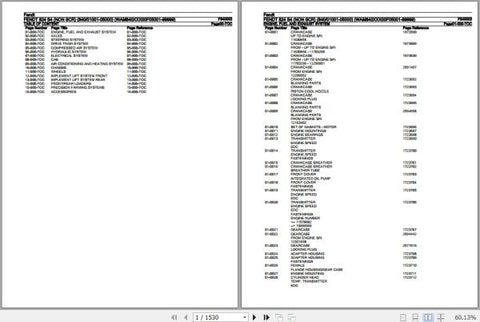 Discover the ultimate resource for maintaining your Fendt Tractor 824 S4 with our comprehensive Spare Parts Catalogue Manual. This PDF file, dated October 2019, provides detailed diagrams and part numbers, ensuring you have everything