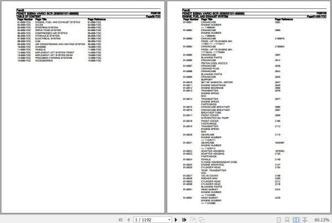 Discover the ultimate resource for maintaining your Fendt Tractor 828NA Vario SCR with our comprehensive Spare Parts Catalogue Manual. This PDF file, dated October 2019, is meticulously designed to provide you with detailed information on all components
