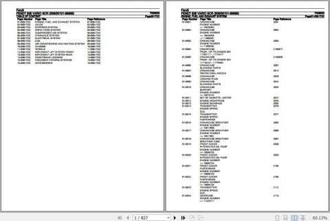 Discover the essential Fendt Tractor 828 Vario SCR F836000 Spare Parts Catalogue Manual, designed specifically for your 2019 model. This comprehensive guide provides detailed information on all spare parts, ensuring you have the right components at your fingertips for efficient maintenance and repairs