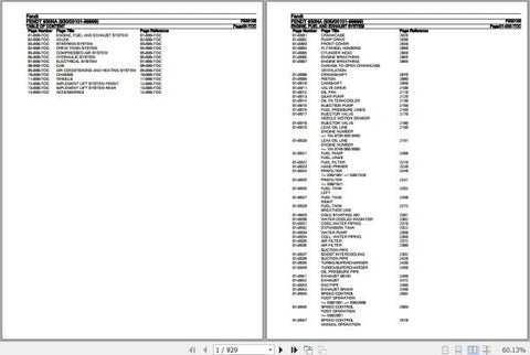 Discover the essential Fendt Tractor 930NA F930105 Spare Parts Catalogue Manual, a comprehensive PDF resource designed for efficient maintenance and repair of your tractor