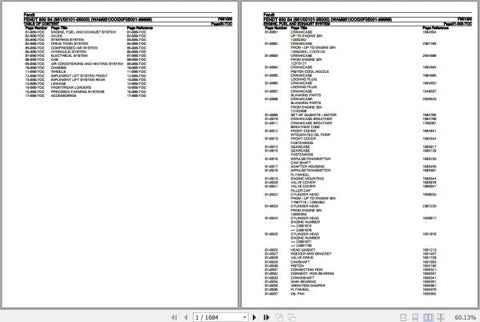 Discover the ultimate resource for maintaining your Fendt Tractor 930 S4 with our comprehensive Spare Parts Catalogue Manual. This PDF file, specifically designed for model F951000 from October 2020, provides detailed diagrams and part numbers, ensuring you