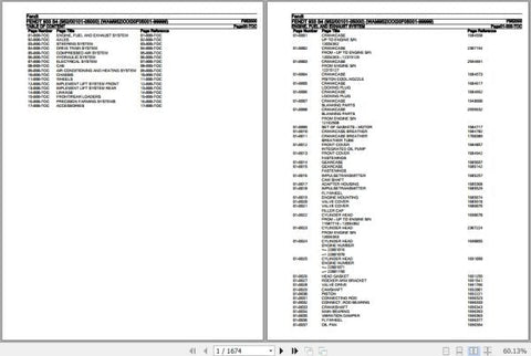 Discover the ultimate resource for maintaining your Fendt Tractor 933 S4 with the comprehensive Spare Parts Catalogue Manual (F952000) in PDF format, dated October 2020. This essential guide provides detailed diagrams and part numbers, ensuring you can easily identify and order the correct components for your tractor. Streamline your maintenance process and keep your equipment running smoothly with this invaluable manual, designed for both professionals and enthusiasts alike