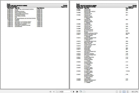 Discover the essential Fendt Tractor 933 SCR F944000 Spare Parts Catalogue Manual, a comprehensive PDF resource designed for efficient maintenance and repair. This manual provides detailed diagrams and part numbers, ensuring you have the right information at your fingertips to keep your tractor running smoothly.
