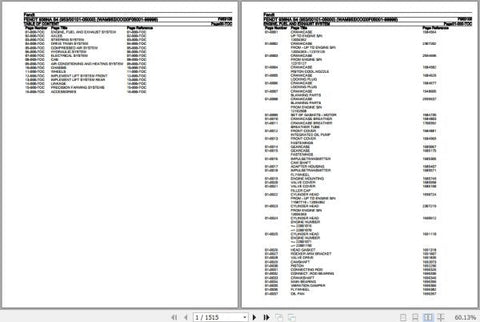 Discover the essential Fendt Tractor 936NA S4 Spare Parts Catalogue Manual, a comprehensive PDF file designed for efficient maintenance and repair of your machinery