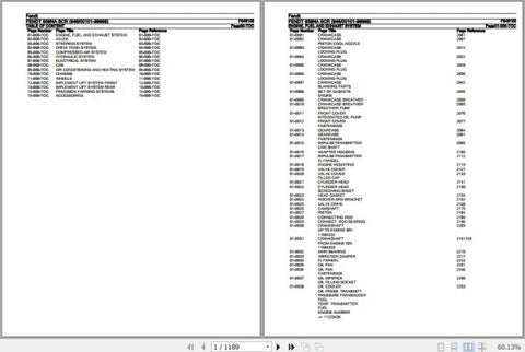 Discover the essential Fendt Tractor 939NA SCR F946105 Spare Parts Catalogue Manual, a comprehensive PDF resource designed for efficient maintenance and repair. This manual, dated July 2020, provides detailed diagrams and 