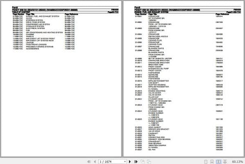 Discover the ultimate resource for maintaining your Fendt Tractor 939 S4 with the F954000 Spare Parts Catalogue Manual. This comprehensive PDF file, dated October 2020, provides detailed diagrams and part numbers, ensuring you have everything you