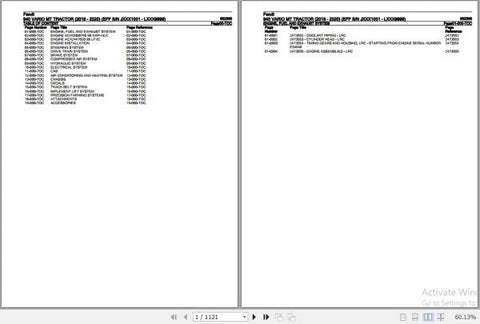Discover the ultimate resource for maintaining your Fendt Tractor 940 Vario MT with our comprehensive Spare Parts Catalogue Manual. This PDF file, covering models from 2018 to 2020, is designed to provide you with detailed information on all essential components