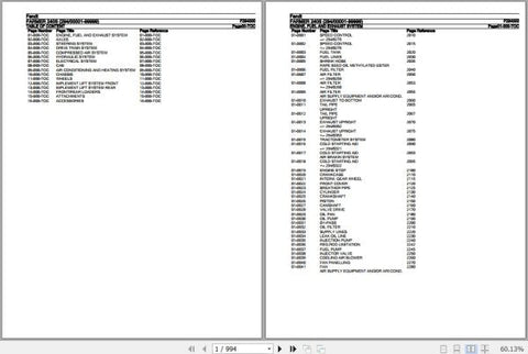 Discover the essential Fendt Tractor Farmer 240S F294000 Spare Parts Catalogue Manual, a comprehensive PDF file designed for efficient maintenance and repair of your