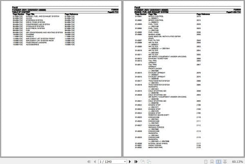 Discover the essential Fendt Tractor Farmer 250V F205000 Spare Parts Catalogue Manual, a comprehensive PDF resource designed for efficient maintenance and repair of your tractor. This manual, dated September 2020, provides detailed diagrams