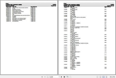 Discover the ultimate resource for maintaining your Fendt Tractor with the FENDT TRACTOR FARMER 260V F206000 Spare Parts Catalogue Manual. This comprehensive PDF file, dated September 2020, is designed to provide you with detailed information