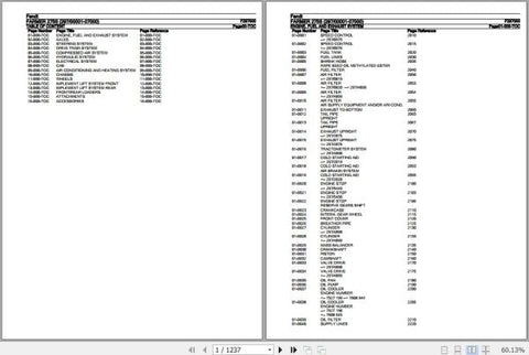 Discover the ultimate resource for your Fendt Tractor Farmer 275S with the comprehensive Spare Parts Catalogue Manual (F297000) from September 2020. This PDF file is meticulously designed to provide you with detailed information on all essential