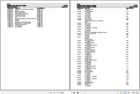 Discover the essential Fendt Tractor Farmer 280P F248000 Spare Parts Catalogue Manual, now available in a convenient PDF format. This comprehensive manual