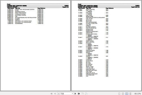 Discover the essential Fendt Tractor Farmer 280V F208001 Spare Parts Catalogue Manual, a comprehensive PDF resource designed for efficient maintenance and repair of your tractor. This manual, dated November 2017, provides detailed diagrams