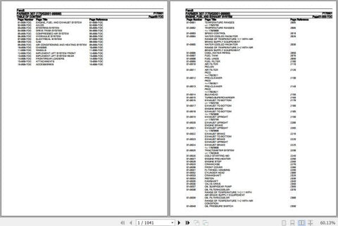 Discover the essential Fendt Tractor Farmer 307 F170001 Spare Parts Catalogue Manual, a comprehensive PDF file designed for efficient maintenance and repair of your tractor. This manual