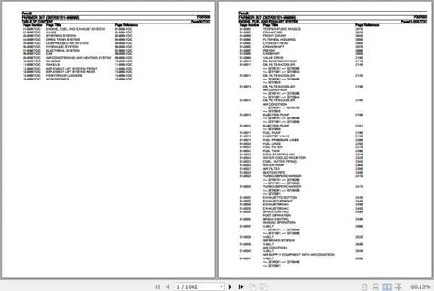 Discover the essential FENDT TRACTOR FARMER 307 F307000 Spare Parts Catalogue Manual, a comprehensive PDF file designed for efficient maintenance and repair of your Fendt tractor. This manual is an invaluable resource for farmers and mechanics alike, providing detailed diagrams and part numbers to ensure you find the right 