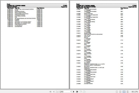 Discover the essential Fendt Tractor Farmer 307 Spare Parts Catalogue Manual, now available in a convenient PDF format. This comprehensive guide is designed to help you easily identify and source the right spare parts for your Fendt 307 tractor, ensuring