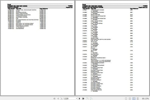 Discover the ultimate resource for your Fendt Tractor with the FENDT TRACTOR FARMER 309 F186002 Spare Parts Catalogue Manual. This comprehensive PDF file, dated November