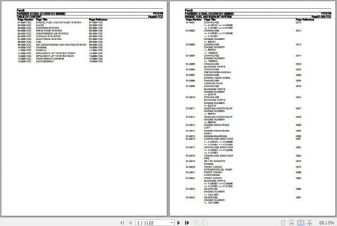 Discover the essential Fendt Tractor Farmer 412NA F412105 Spare Parts Catalogue Manual, a comprehensive PDF resource designed for efficient maintenance and repair of your tractor. This manual provides detailed diagrams and part numbers, ensuring you can
