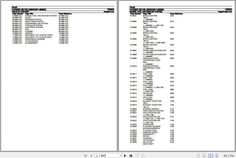 Discover the essential Fendt Tractor Farmer 5S_106 Spare Parts Catalogue Manual, a comprehensive PDF file designed for efficient maintenance and repair of your Fendt tractor. This manual