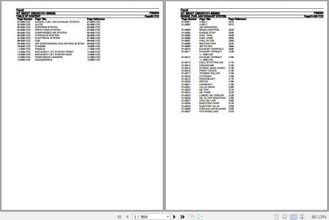 Discover the essential Fendt Tractor GT 390GT F390000 Spare Parts Catalogue Manual, a comprehensive PDF file designed for efficient maintenance and repair of your tractor. This manual provides detailed diagrams and part numbers, ensuring you can easily identify and order the necessary components to keep your machinery running smoothly.
