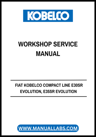 Unlock the full potential of your FIAT Kobelco Compact Line E30SR and E35SR Evolution excavators with the comprehensive Workshop Service Manual (Part No. 604.13.250.00). This PDF manual is an essential resource for both seasoned professionals and DIY enthusiasts, providing detailed insights into maintenance, troubleshooting, and repair procedures.