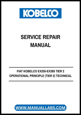 Unlock the full potential of your FIAT Kobelco EX255-EX285 with the comprehensive Tier 2 Operational Principle Technical Service Repair Manual (604.13.191). This PDF manual is an essential resource for technicians and operators, providing detailed insights into the operational principles and maintenance procedures specific to Tier 2 models.