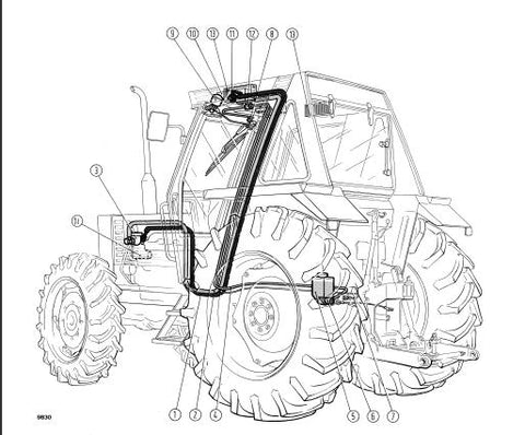 UNLOCK THE FULL POTENTIAL OF YOUR FIAT TRATTORI SERIES 80 WHEELED TRACTORS WITH OUR COMPREHENSIVE SERVICE REPAIR MANUAL IN PDF FORMAT.