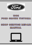 1992 FORD CROWN VICTORIA SHOP SERVICE REPAIR MANUAL - PDF