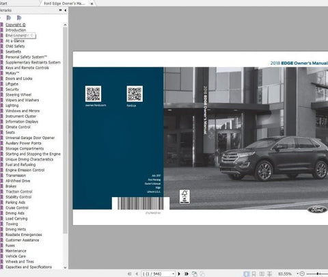 Unlock the full potential of your Ford Edge or Endura with our comprehensive 2015-2018 Workshop Manual in PDF format. This essential guide is designed for both DIY enthusiasts and professional mechanics, providing detailed instructions and insights