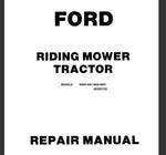 UNLOCK THE FULL POTENTIAL OF YOUR FORD R8 AND R11 RIDER MOWERS WITH OUR COMPREHENSIVE SERVICE REPAIR MANUAL (MODEL 09GN – 2051, 2052, 2053, 2054, 2055, 2056) IN PDF FORMAT.