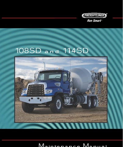 Discover the ultimate resource for maintaining your FREIGHTLINER 108SD and 114SD with our comprehensive Maintenance Manual available for PDF download. This essential guide is designed to provide you with detailed insights and step-by-step instructions, ensuring your vehicle operates at peak performance.
