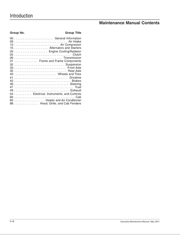  Ensure your Freightliner Cascadia operates at peak performance with our comprehensive Maintenance Manual, available for instant PDF download. This essential guide covers the CA113DC, CA113SLP, CA125DC, and CA125SLP models, providing you with detailed insights into maintenance procedures, troubleshooting tips, and specifications tailored to your truck's needs.