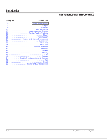 Discover the ultimate resource for maintaining your Freightliner cargo vehicle with our comprehensive Maintenance Manual, available for instant PDF download. This essential guide is designed to provide you with detailed information on servicing, troubleshooting, and optimizing the performance of your Freightliner, ensuring your vehicle remains in peak condition.