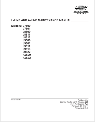 Discover the ultimate resource for maintaining your Freightliner L7500, L7501, L8500, L8511, L8513,