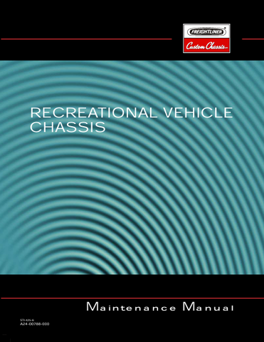 Discover the ultimate resource for maintaining your FREIGHTLINER recreational vehicle chassis with our comprehensive Maintenance Manual