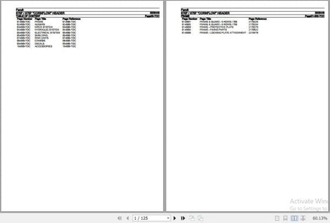 FENDT HARVESTING CORNFLOW HEADER 670F 675F 3906446 11.2018 SPARE PARTS CATALOGUE MANUAL - PDF FILE