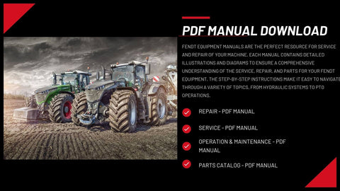 Service Repair Manual - Fendt Deutz MWM D TD 226B, D226, TD226 Engine PDF Download