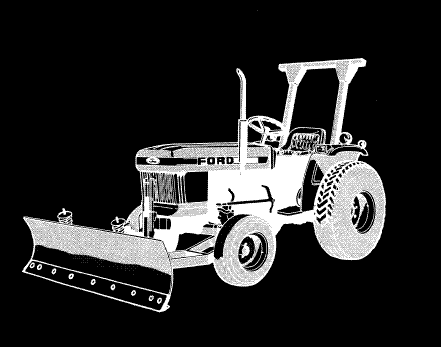 Ford SE4385 Srs 702B Front Blade For 1910 & 2110 Tractor - New Holland Operator's Manual 42070216 Download PDF - Manual labs