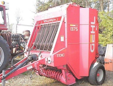 UNLOCK THE FULL POTENTIAL OF YOUR GEHL 1375 VARIABLE CHAMBER ROUND BALER WITH OUR COMPREHENSIVE PARTS CATALOGUE MANUAL IN PDF FORMAT.