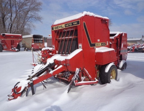 UNLOCK THE FULL POTENTIAL OF YOUR GEHL 1470 VARIABLE CHAMBER ROUND BALER WITH OUR COMPREHENSIVE PARTS CATALOGUE MANUAL IN PDF FORMAT.