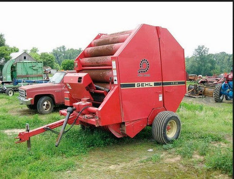 UNLOCK THE FULL POTENTIAL OF YOUR GEHL 1710 FIXED CHAMBER ROUND BALER WITH OUR COMPREHENSIVE PARTS CATALOGUE MANUAL IN PDF FORMAT.