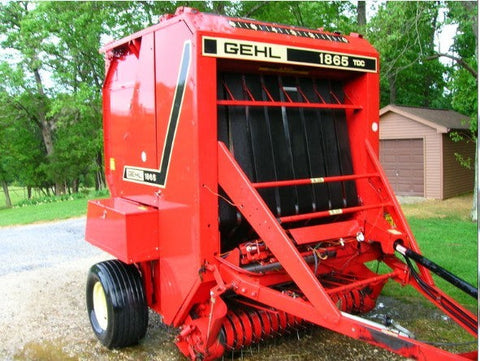 UNLOCK THE FULL POTENTIAL OF YOUR GEHL 1865 VARIABLE CHAMBER ROUND BALER WITH OUR COMPREHENSIVE PARTS CATALOGUE MANUAL IN PDF FORMAT.