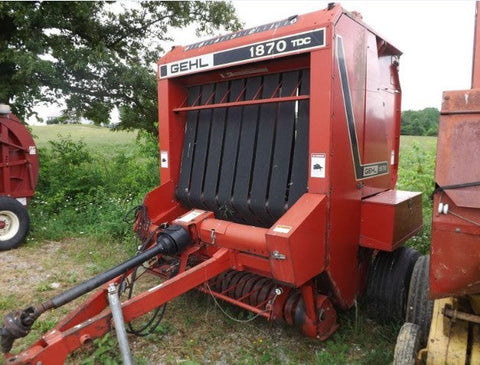 UNLOCK THE FULL POTENTIAL OF YOUR GEHL 1870 VARIABLE CHAMBER ROUND BALER WITH OUR COMPREHENSIVE PARTS CATALOGUE MANUAL IN PDF FORMAT. 