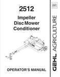 GEHL 2512 IMPELLER DISC (909871) OPERATOR MANUAL PDF DOWNLOAD