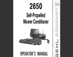 ENHANCE YOUR OPERATIONAL EFFICIENCY WITH THE GEHL 2650 SELF-PROPELLED MOWER CONDITIONER OPERATOR’S MANUAL IN PDF FORMAT. 