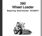 UNLOCK THE FULL POTENTIAL OF YOUR GEHL 280 WHEEL LOADER WITH OUR COMPREHENSIVE OPERATOR’S MANUAL IN PDF FORMAT. 