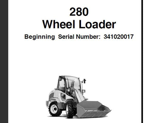 UNLOCK THE FULL POTENTIAL OF YOUR GEHL 280 WHEEL LOADER WITH OUR COMPREHENSIVE OPERATOR’S MANUAL IN PDF FORMAT. 