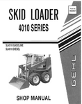 GEHL 4010 SERIES SKID LOADER (903931) SERVICE MANUAL - PDF FILE