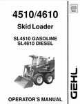 GEHL 4510, 4610 SKID LOADER (903664) OPERATOR MANUAL - PDF FILE