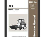 UNLOCK THE FULL POTENTIAL OF YOUR GEHL 521 WHEEL LOADER WITH OUR COMPREHENSIVE SERVICE REPAIR MANUAL IN PDF FORMAT.